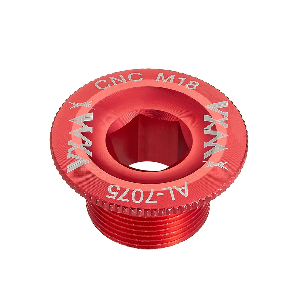 VXM Crank Cover Screw Cap M18/M19/M20 MTB Crankset M20 Aluminum BMX Road Bike Arm Bolt Mountain Bike Accessories Parts
