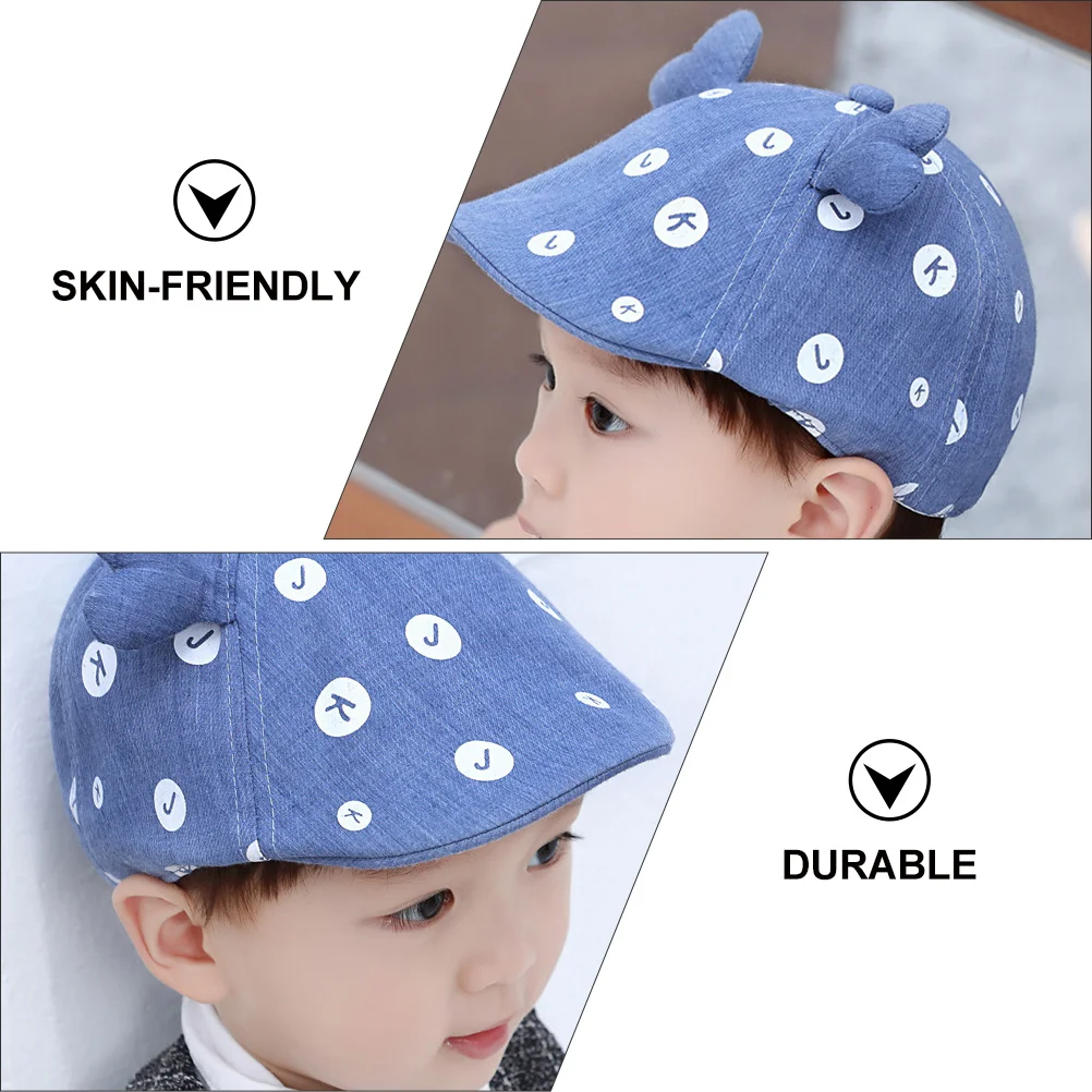 

1Pcs Baby Beret Warm British Style Cotton Hat Comfortable Kids Winter Elastic Headwear Creative Beret Fashionable Hat