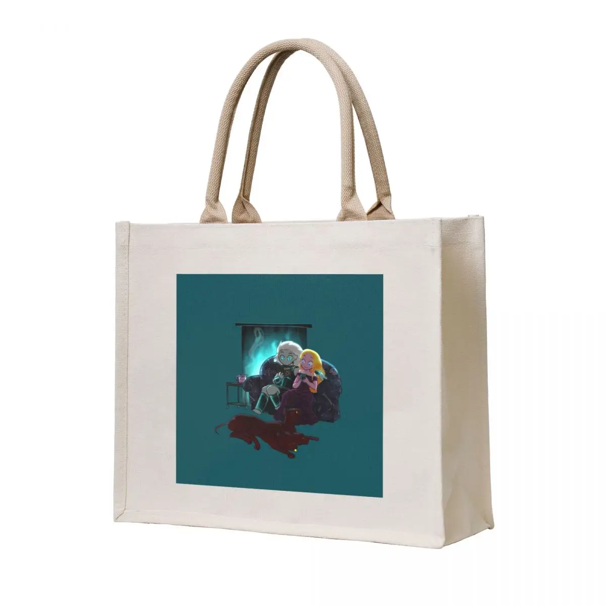 

Cozy Winter Night Tote Bag Cloth bag supermarket folding bag great