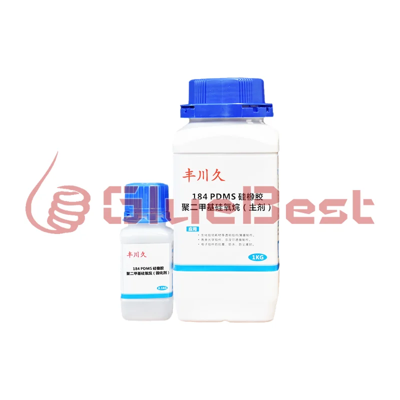 184 PDMS Silicone Elastomer Kit Two Part Liquid Polymer for Microfluidics Soft Lithography Mold Casting and Research Application