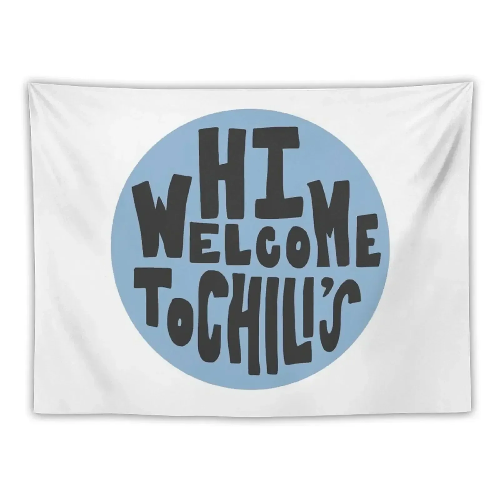 

Welcome To Chilis Blue Vine Print Tapestry Wall Hanging Wall Aesthetic Room Decor Korean Tapestry