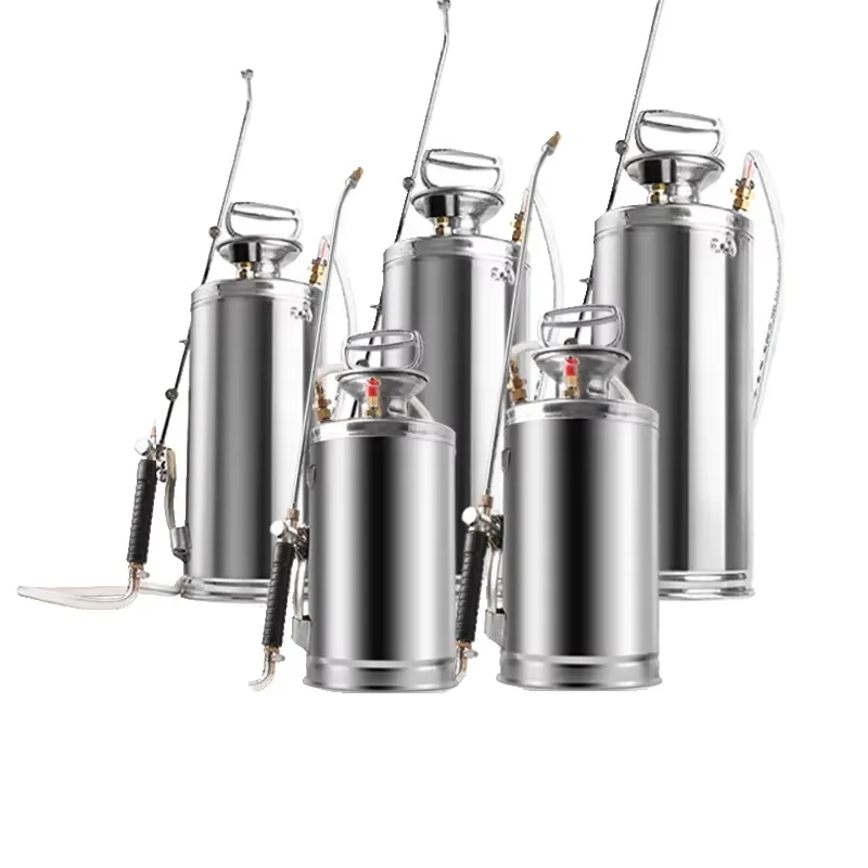 for Hyagro 6L 8L 10L 12L Portable Garden Pressurized Pump Agricultural Stainless Steel Manual Sprayer