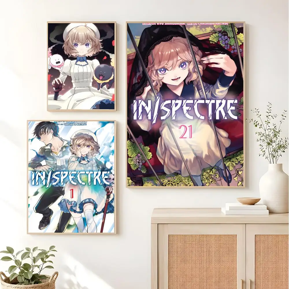 Mystery anime Invented Inference Poster Sleek Living Space Accents Current Style Home Wall Decor