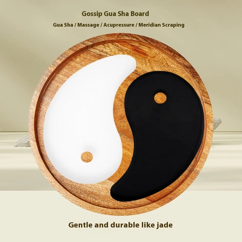 

Gua Sha Massage Board for Face Rose Pink Guasha Plate Jade Face Massager Scrapers Tools for Face Neck Back Body