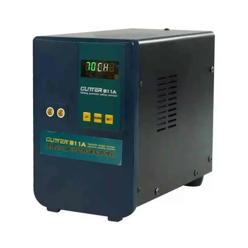 

Glitter 30KW 811A Spot Welding Machine Copper Spot Welder for Li-ion Storage Battery Pack Welding With S-75B Split Welder Pen