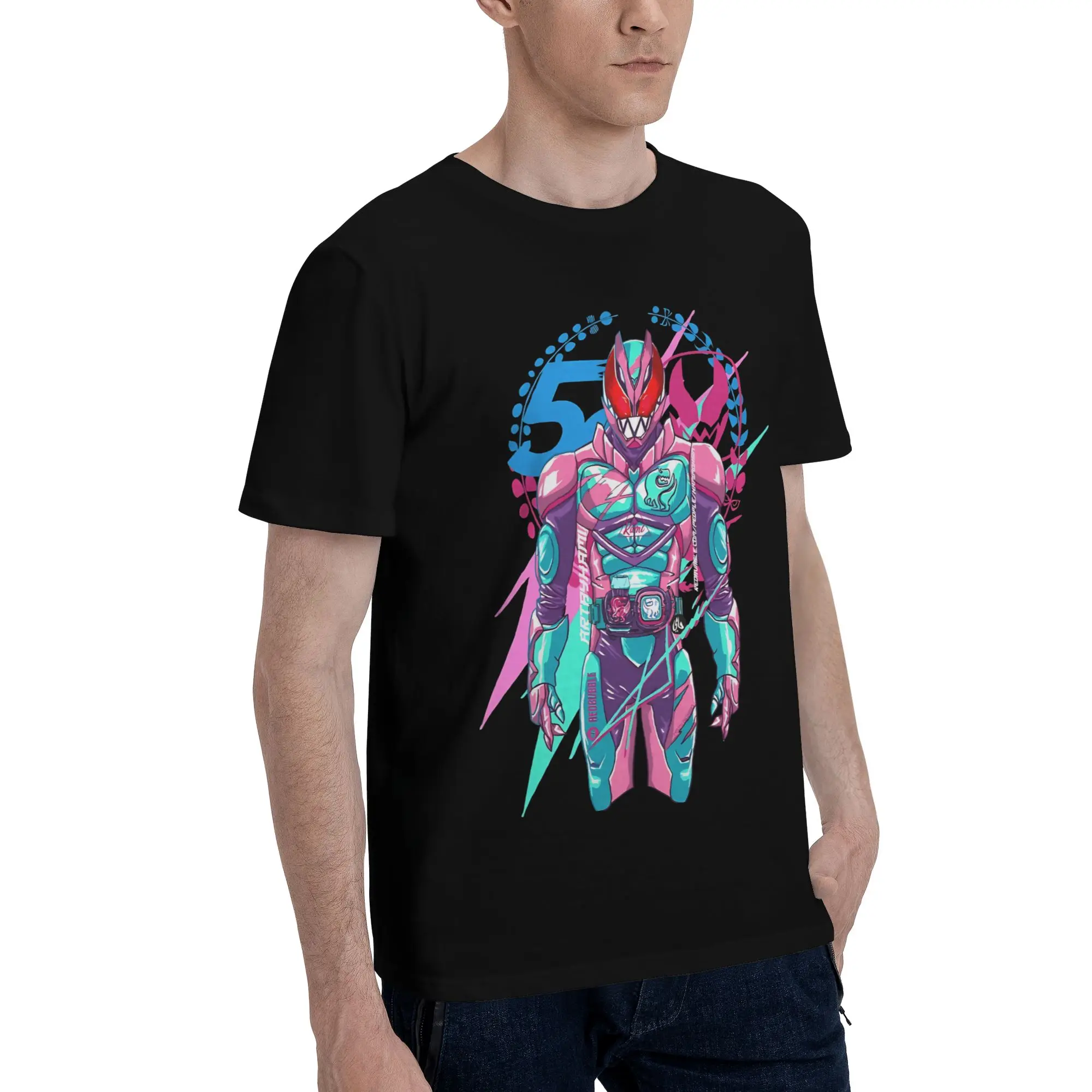 Revice!  Novelty 100% Cotton T-Shirt Bandai Kamen Rider Tops Tees For Men