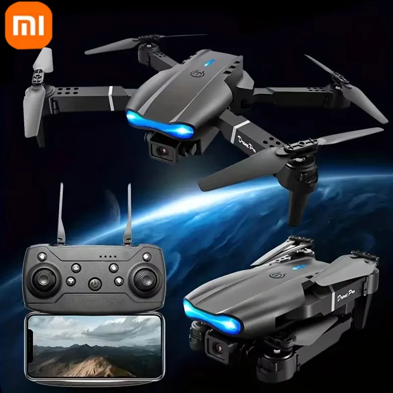 XIAOMI E99pro Drone HD Professional 4K Drone Dual Camera Wifi Fpv Aircraft Quadcopte Obstacle Avoidance Aerial Photography Toys