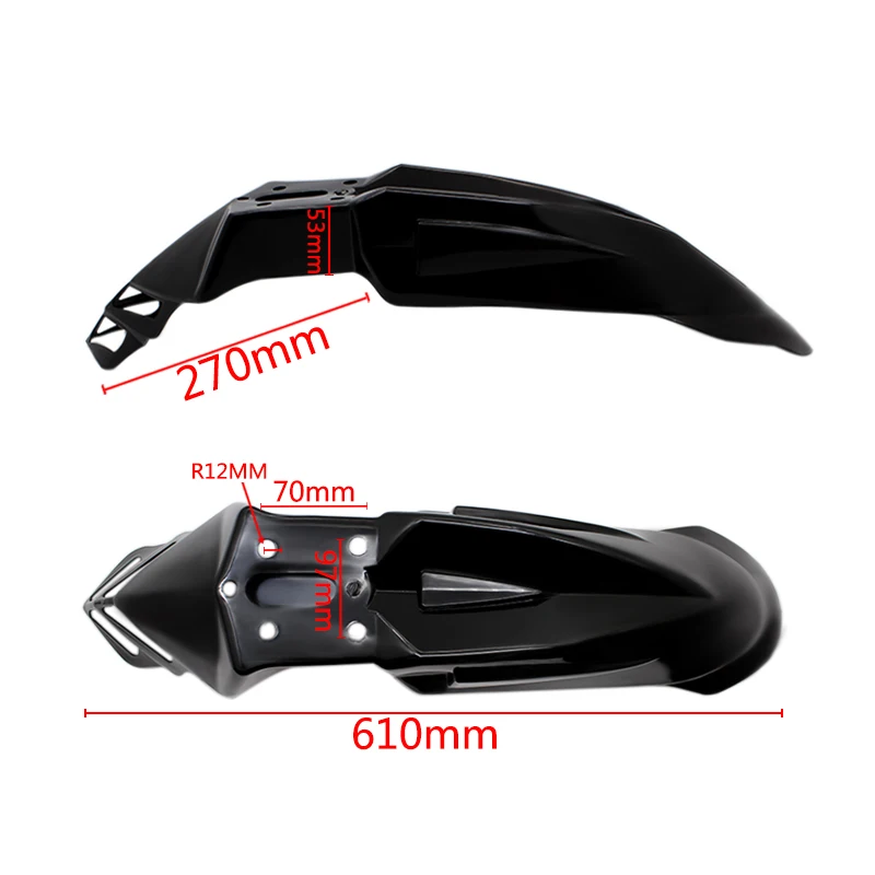 Motorcycle Mudguards Motorcycle Front Fenders Splash Fender Accessories for Honda Yamaha Suzuki KTM Kawasaki BMW Harley