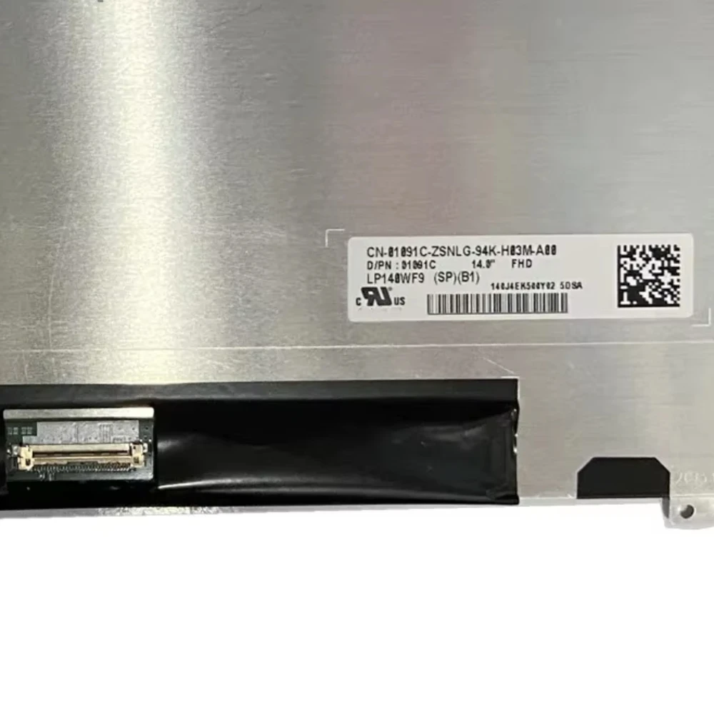 LP140WF9 SPB1 Fit B140HAN05.0 LQ140M1JW32 72% Display Color FHD IPS LED Screen