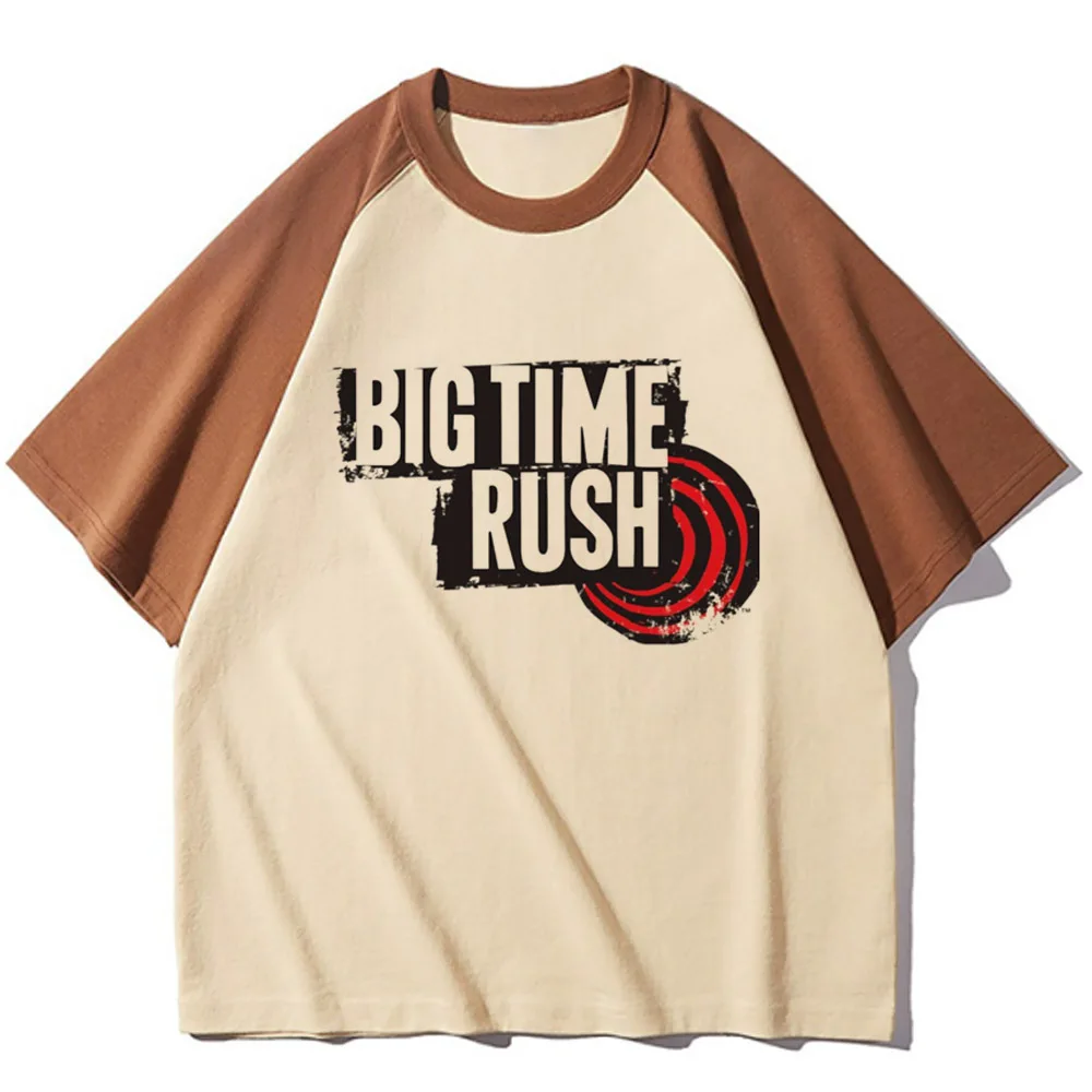 Big Time Rush tshirt women graphic tee quick dry Japanese top female harajuku streetwear comic clothes