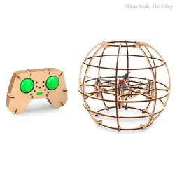 DIY Spherical Wooden Educational Wooden Flying Model STEM Gift for Kids And Adults