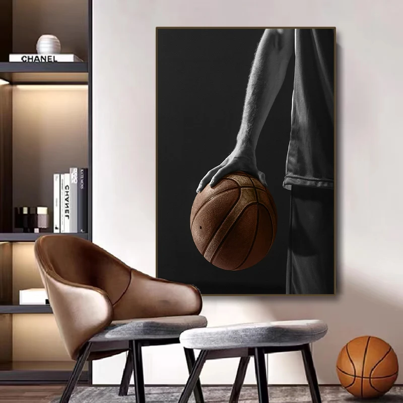 

Sports Basketball Poster and Print Canvas Painting Wall Art Picture for Living Room Decor Cuadro