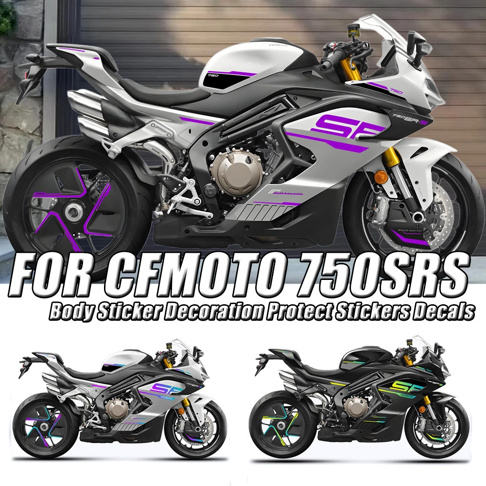 

Motorcycle Modification Body Sticker Decoration Protect Stickers Decals Accessories FOR CFMOTO 750SRS 750SR S 750SR-S