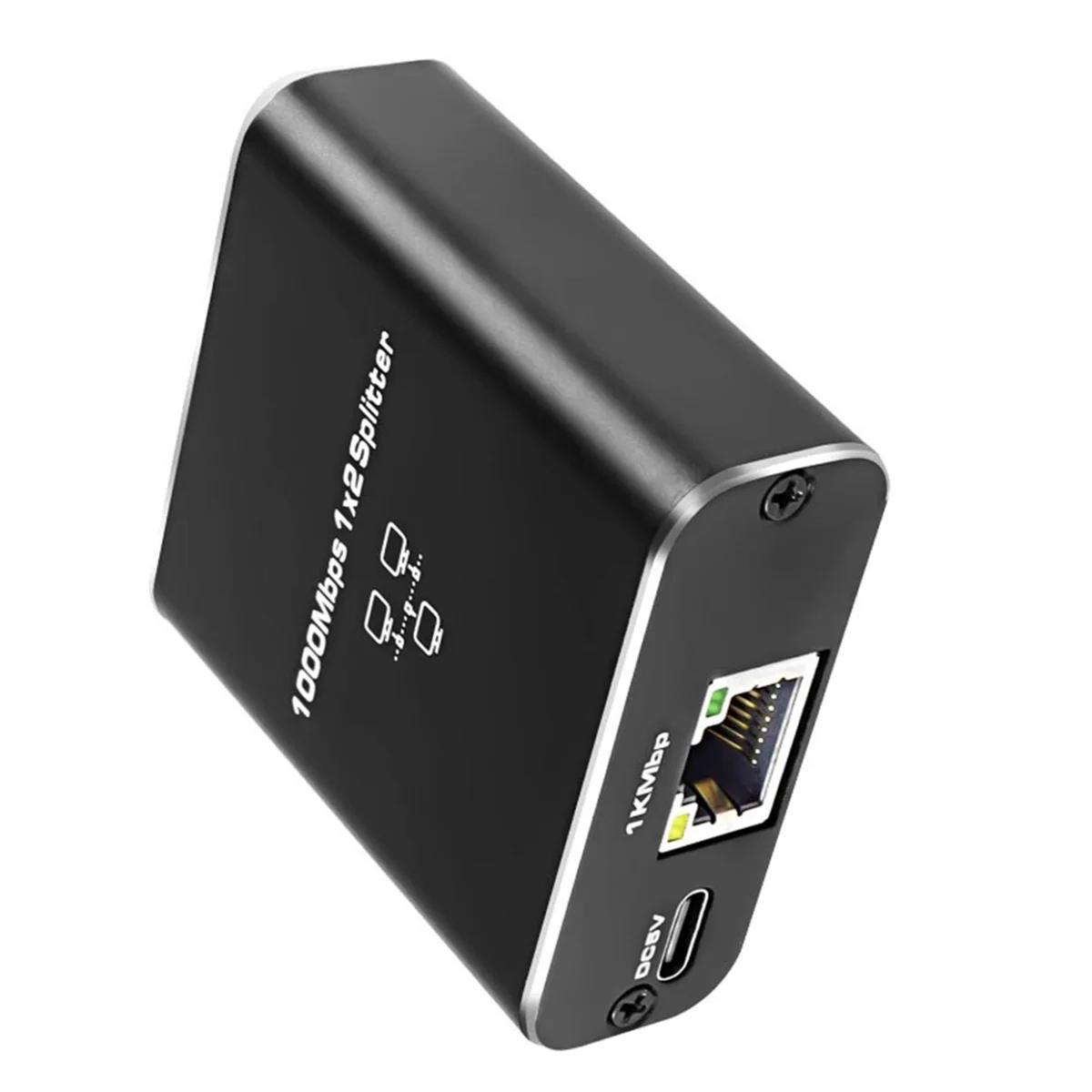 

M85K новый гигабитный Ethernet-сплиттер от 1 до 2, 1000 Мбит/с RJ45 LAN, интернет-сплиттер для компьютерной ступицы, маршрутизатор, цифровое телевидение