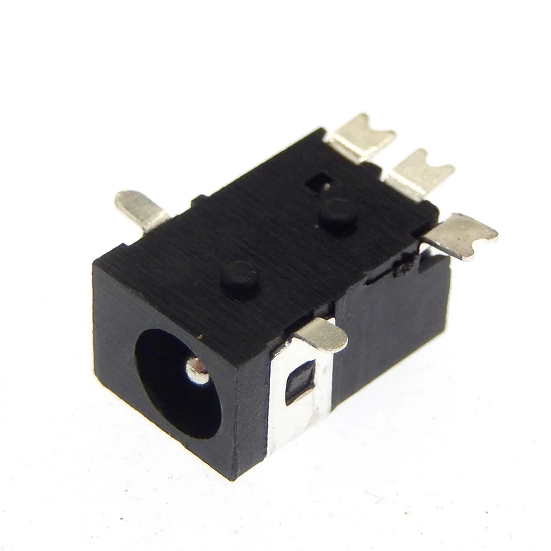 10PCS DC-045A DC Power Jack Male Plug Pin1.3*3.5mm Female DC Power Connector SMD PCB Mounting For Notebook Tablet