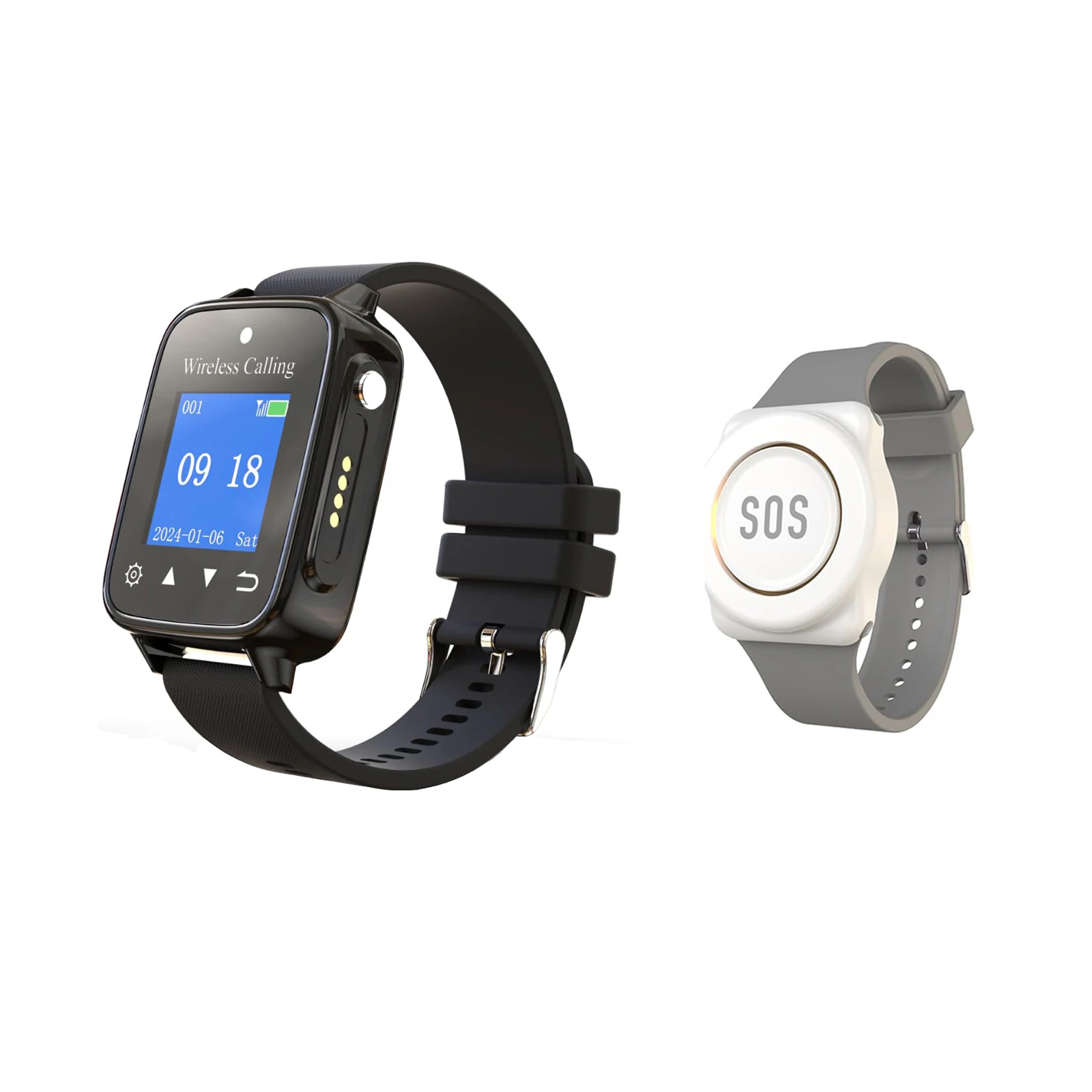 

Часы-пейджер для сиделки на 2025, IPx67, водонепроницаемая система пейджеров для ресторана, наручные часы, пейджер, часы для ресторана, персональные часы