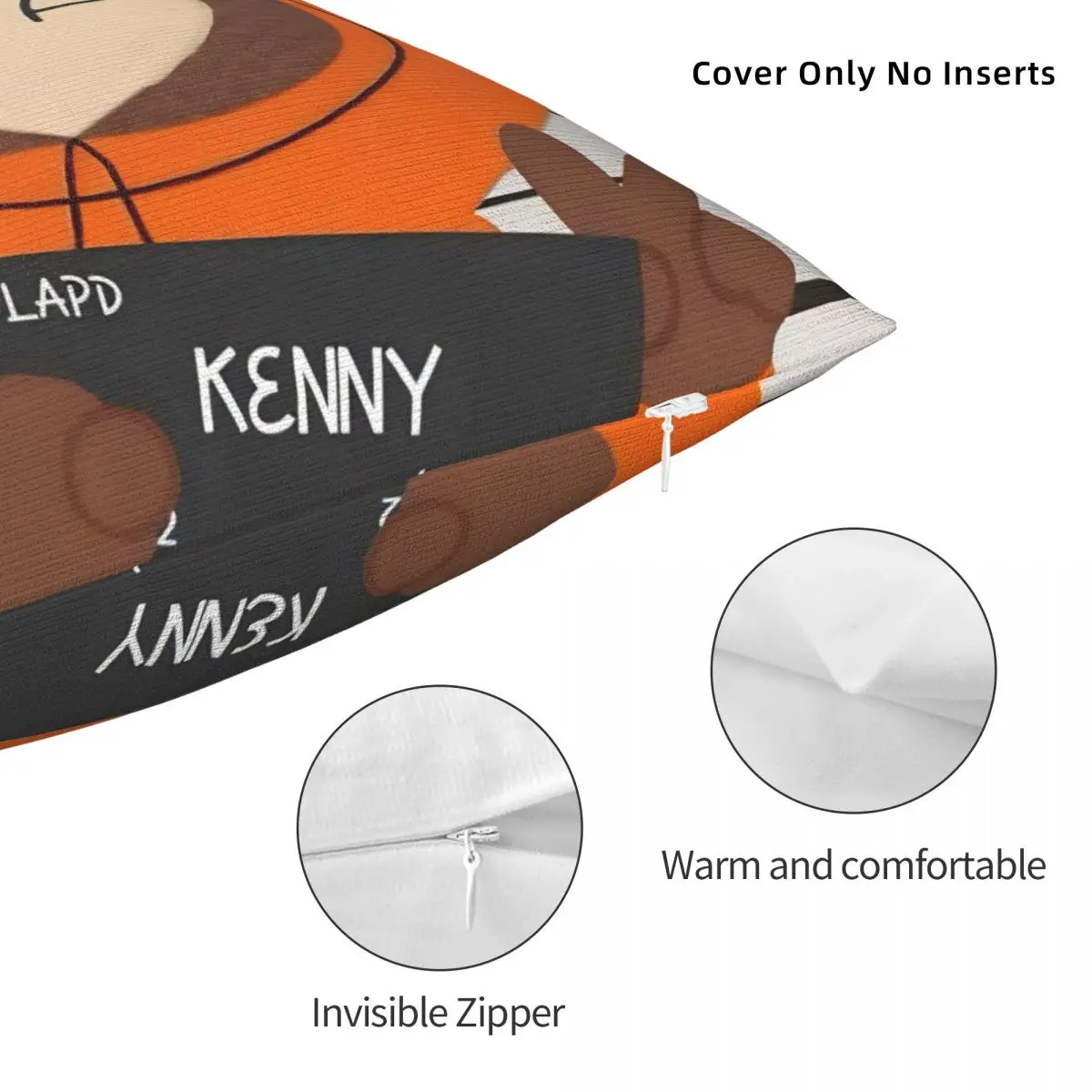 S-SOUTHPARKS غطاء وسادة مربع كيس وسادة غطاء الوسادة موردن المطبوعة سادات ل أريكة غرفة نوم ديكور المنزل