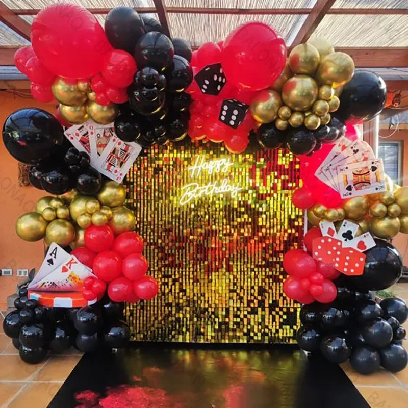 96Pcs Casino Theme …