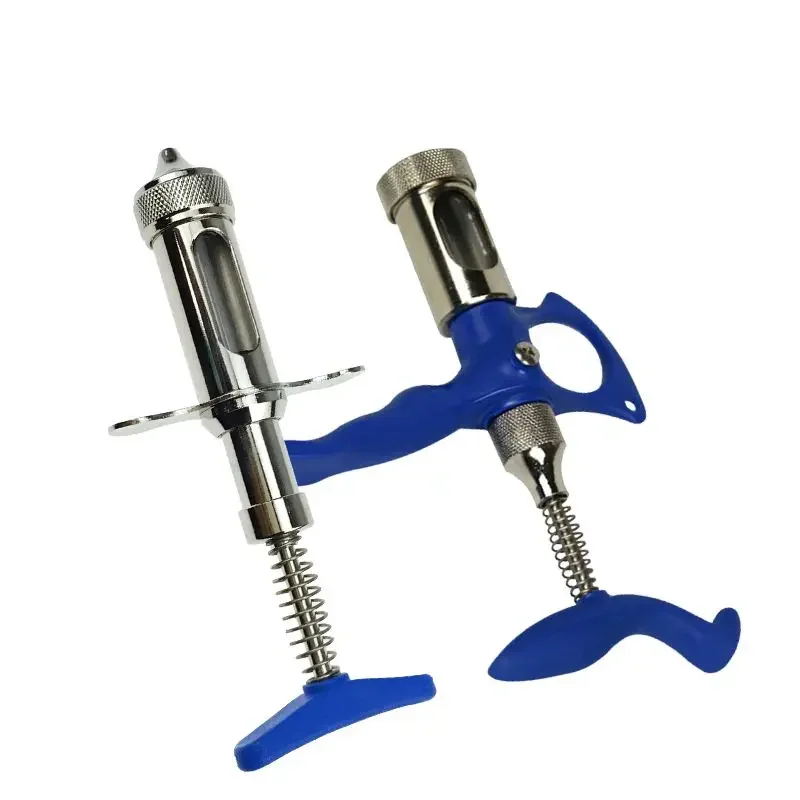 

Double needle continuous injection of chickenpox and pricking needle vaccine injector for pigs, ducks, geese, cows, and sheep