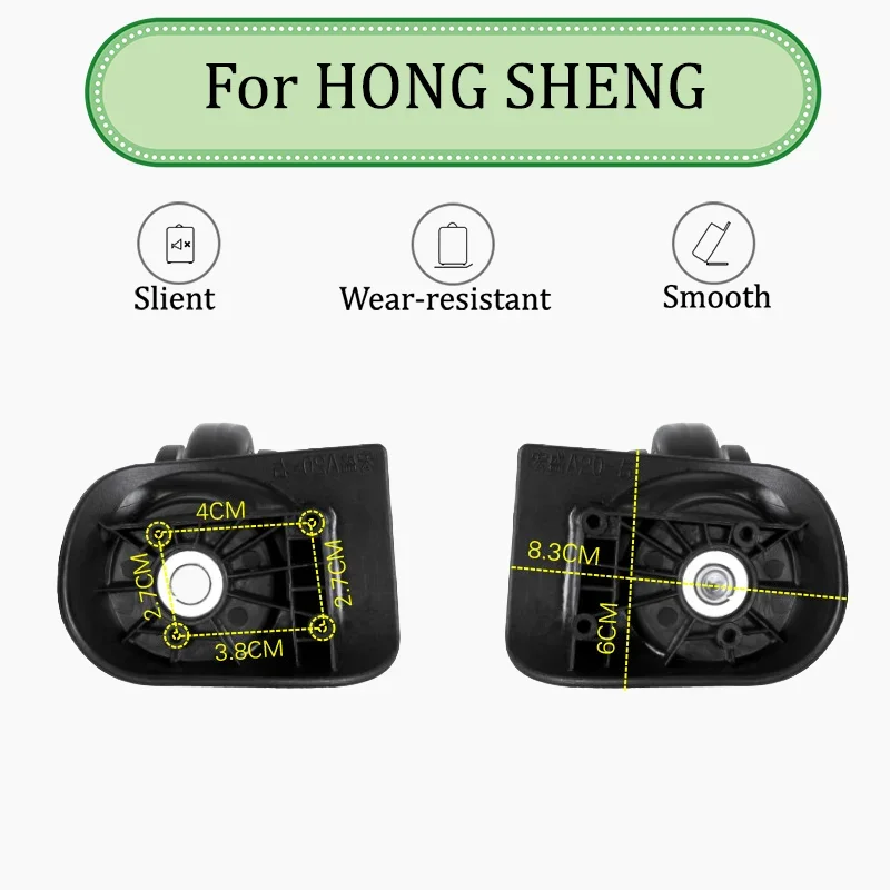 

For HONG SHENG A20 Heat Resistant Luggage Roller - No BurstingAll Terrain Roller for Checked LuggageEasy Replacement