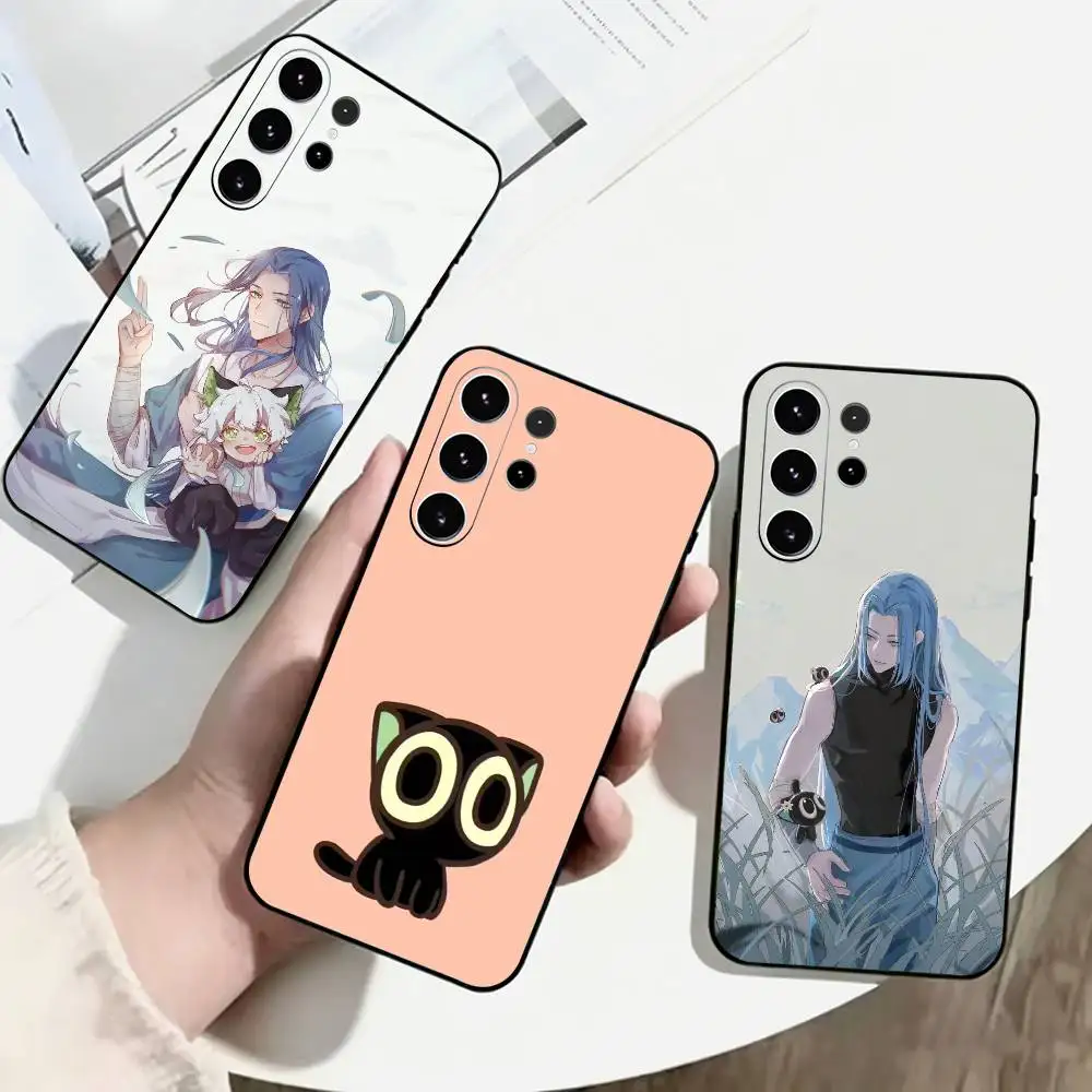 The Legend-D of Hei Phone Case Black Silicone Soft For Samsung S25,S24,S21,S22,S23,S30,Ultra,S20,Plus,Fe,Lite