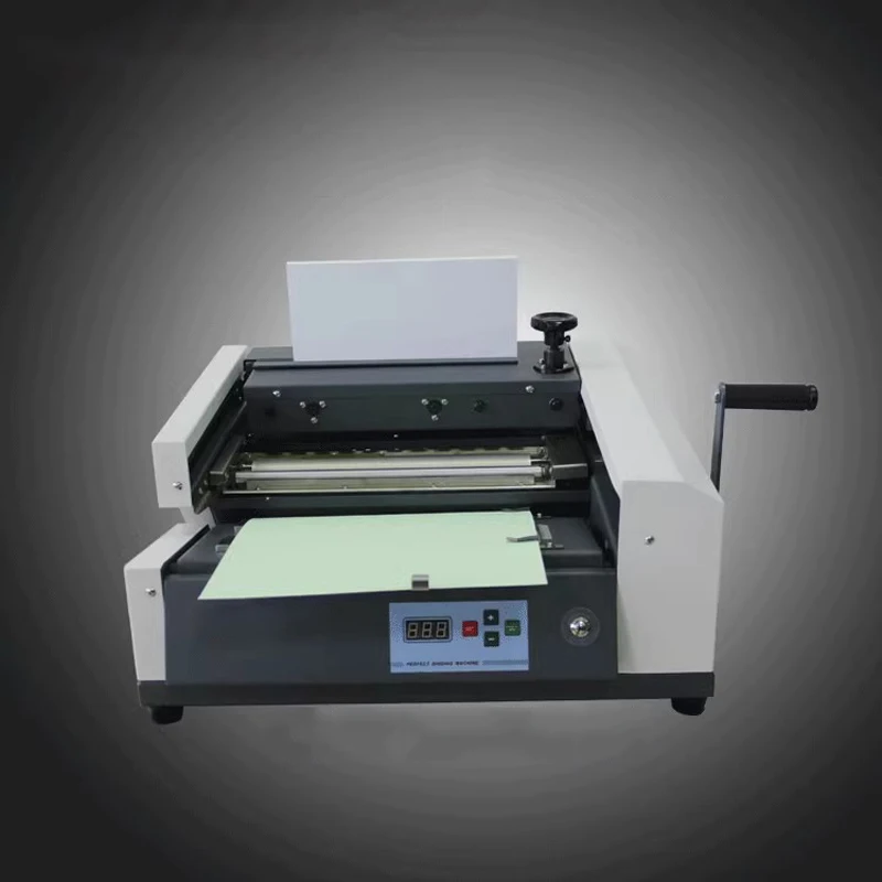PB-380 Desktop Adhesive Binding Machine: A4 Hot-Melt Adhesive Binding Machine for Photo Albums, Books, and Paper Fol(Customized)