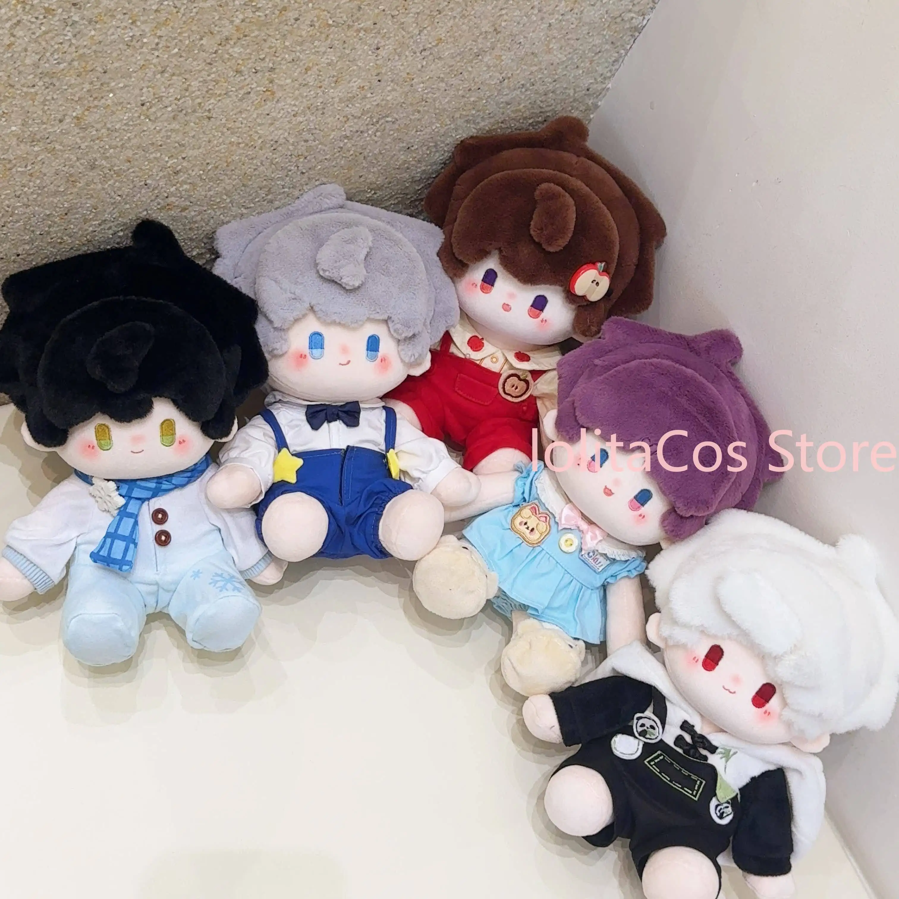 

20cm Love and Deepspace Xavier Rafayel Zayne Caleb Plush Doll Anime Dress Up Stuffed Toys Hug Pillow Girl Gift Birthday Cosplay