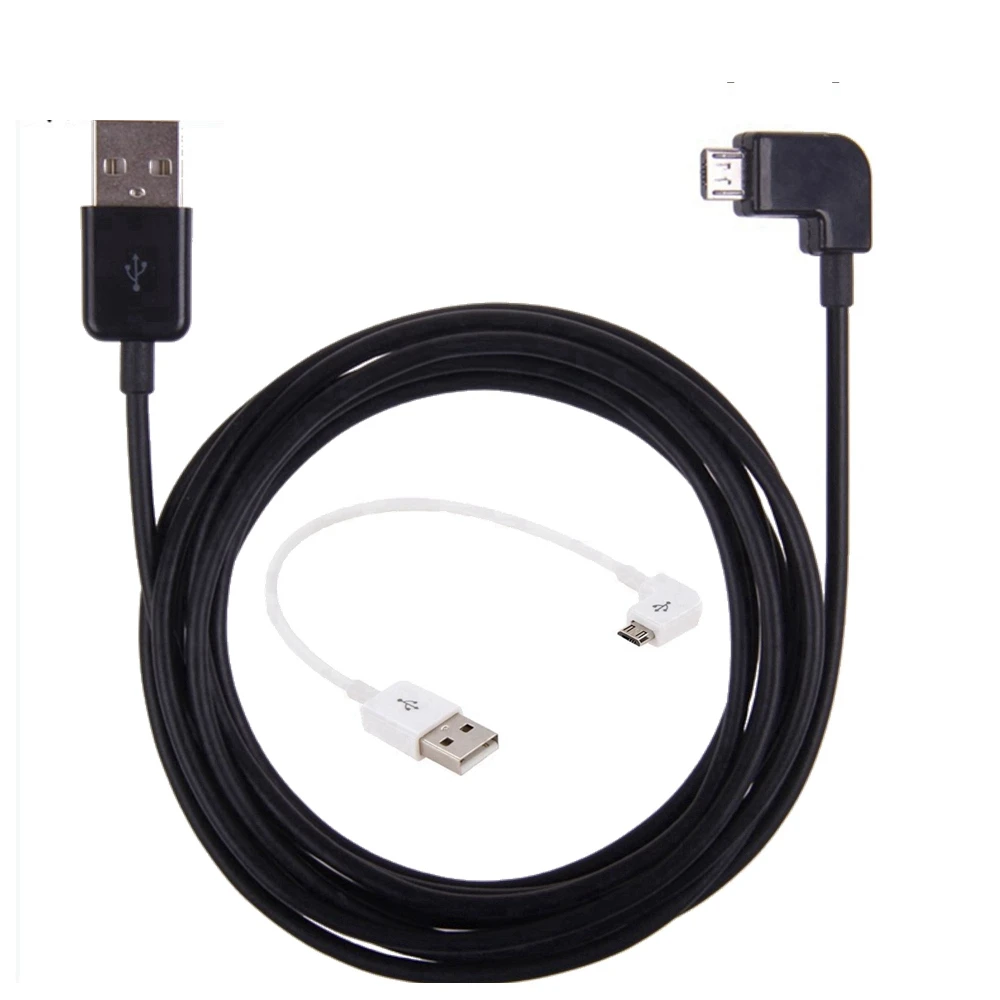 90 degree Short Micro USB Cable 2A 90 Corner Fast Charging USB to Microusb Angle Charger Sync Data Fast Charging Cable Cable