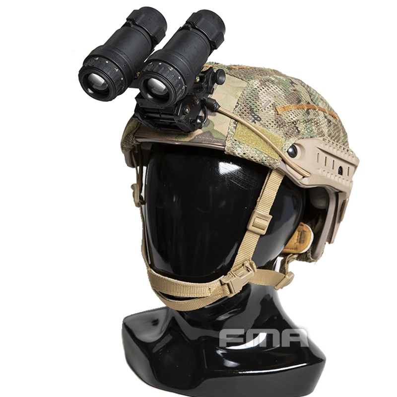 New FMA Tactical AVS-9 Night Vision NVG Dummy Model TB1270 + Function ANVIS6/9 AVS-9 Aviator\'s NVS Helmet Mount TB1272-C Set