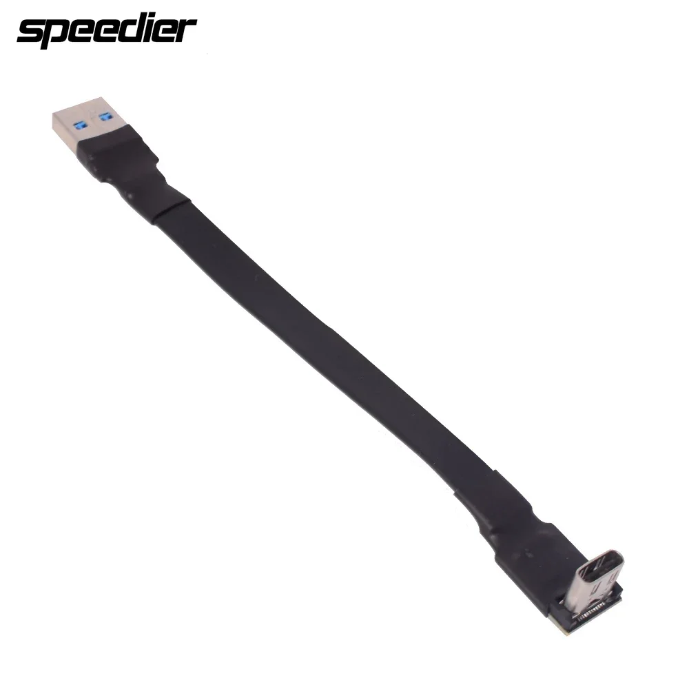 ADT Built-in USB Device Extension Adapter Wire USB3.1 Type-C Female To Type-A Male Cable 13P Support Power and AV Transmission