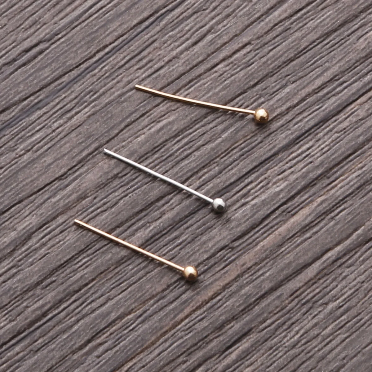 Hot Fashion Approx 100pcs/lot KC gold Copper Ball pin 16mm FZD003-19