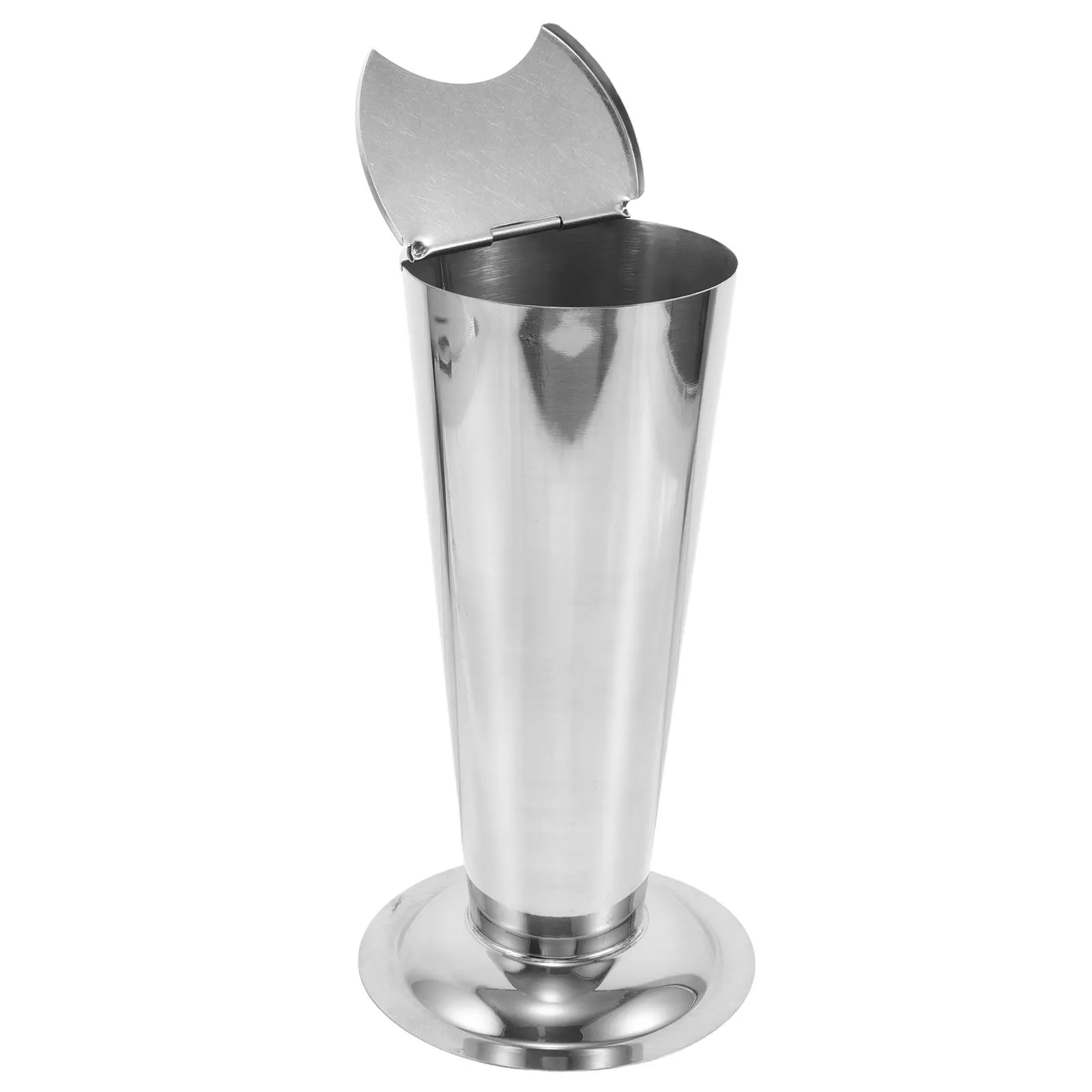 

Stainless Steel Tweezer Holder Tube Thickened Smooth Edges Sterilizable Storage For Lab Salon Tools Durable Instrument Case