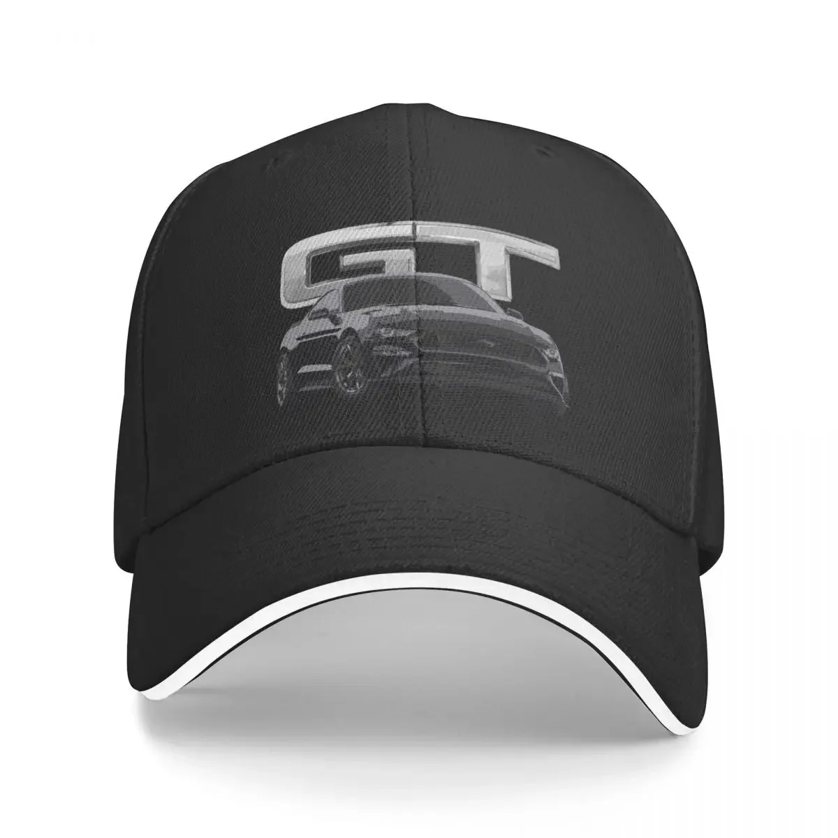 

Mustang GT V8 shadow black Baseball Cap Hat Man Luxury tea Hat New In Hat black Mens Tennis Women's