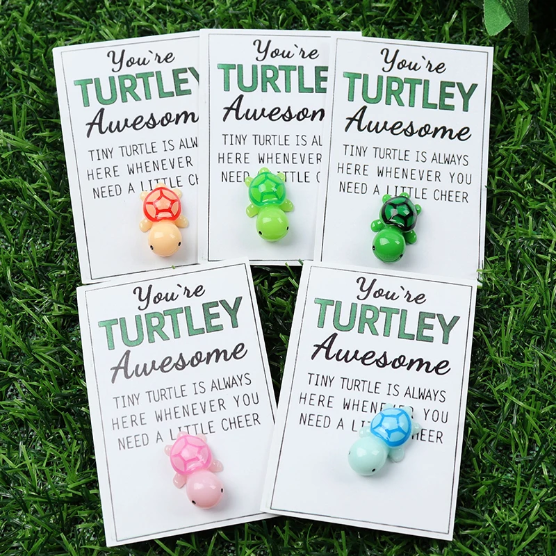 

1PC DIY Accessories Pockets Hug Turtles Decorations Emotional Supports Turtles Ornamentt Greeting Card Jewelry Gift