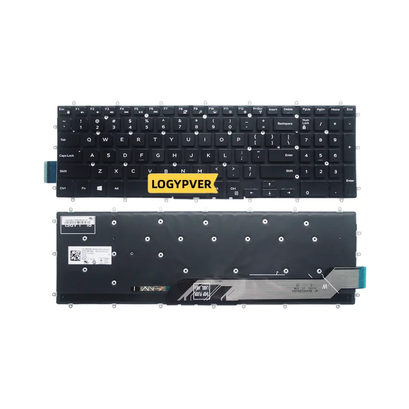 Laptop Keyboard for DELL Inspiron15-7000 5567 5570 7566 7567 5665 7568 7577 7587 7570 7580 3580 3582 3583 Backlit US English