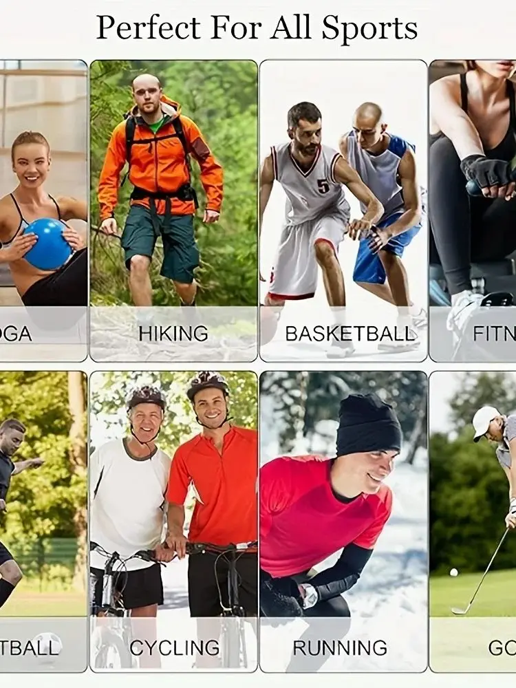 AliExpress Unisex Winter Balaclava Knit Hood - Windproof Mask with Drawstring, Motorcycle Riding Headgea Warm Knitted Cap Cold Weather