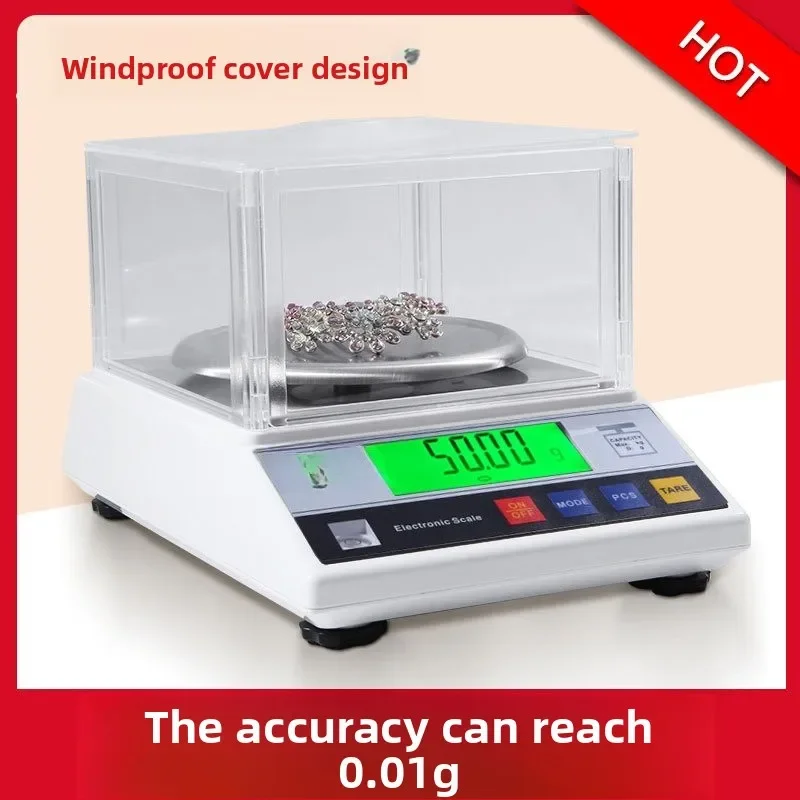 ميزان الطاولة، مختبر المجوهرات الإلكترونية الدقيقة، توازن الوزن باللغة الإنجليزية