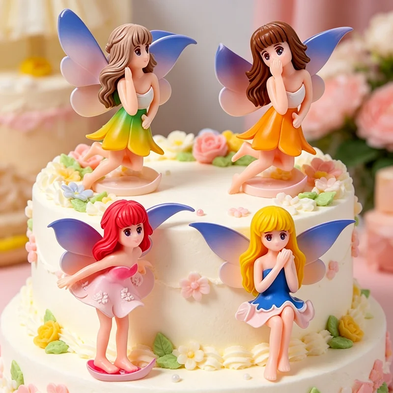 Smart Garden Diy - 4PCS Mini Fairy Garden Figurines, Tiny