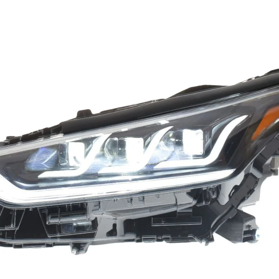 22 for · Highlander Headlamp Assembly Modified Crown Land Release LED Daytime Running Light Turn Signal Lens 24V/12V New