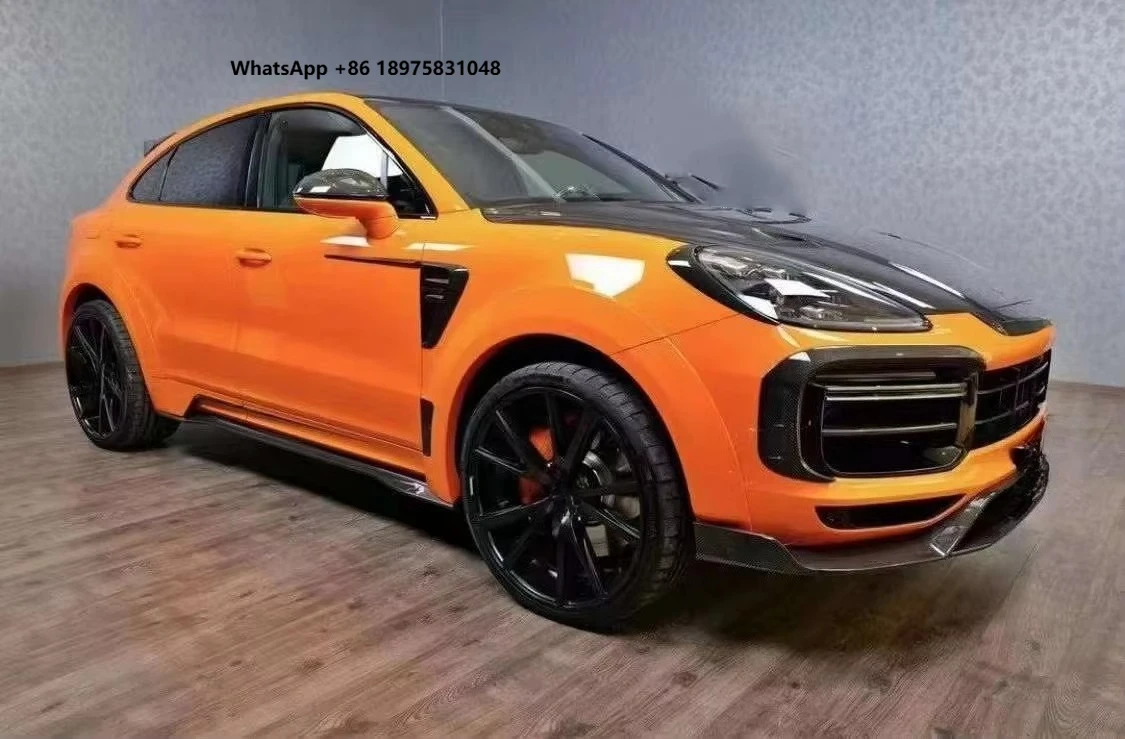 MSY Style Carbon Fiber Body Kit for  9Y0 Coupe SUV Upgrade With Mansory Front Lip Wheel Eyebrow Spoiler Upgrade
