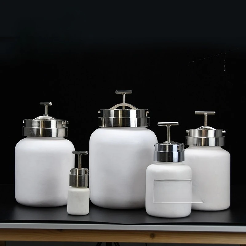 Alumina Ball Mill Jar, 99 Corundum Ball Mill Jar, 0.5-12 Liters with Clamp, Grinding Jar, Alumina Ceramic Ball Mill Pot