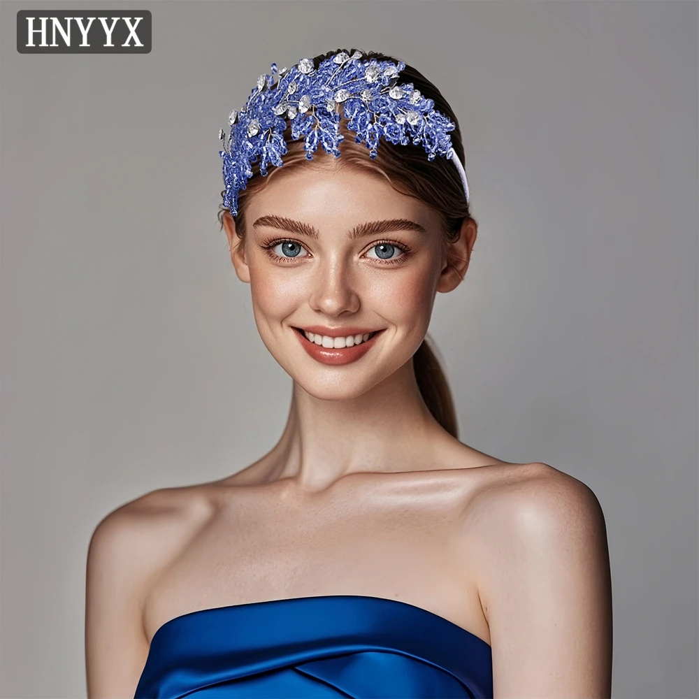 

YouLaPan Elegant Bridal Wedding Headbands Handmade Rhinestone Weaving Exquisite Ladies Banquet Dance Party Hair Ornaments YXA193