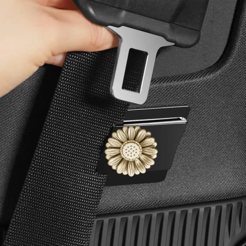 1 Piece ABS Seatbelt Limiter Stopper For Safety Belt Clip Prevent Falling Magnetic Car Seat Belt Holder Fixing Clip
