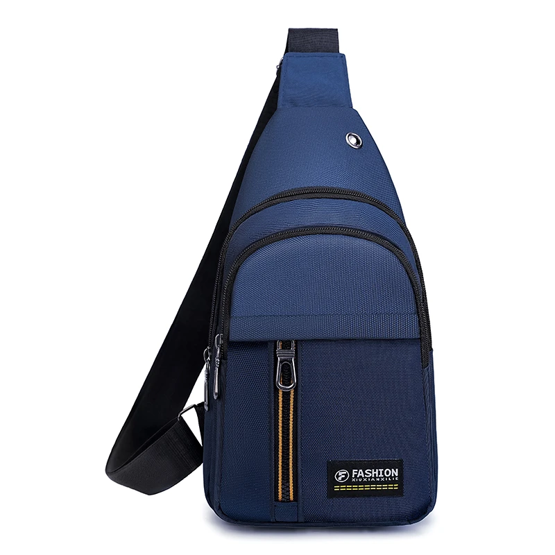

New men's fashion Oxford cloth single shoulder bag; Korean version of the casual waterproof single shoulder cross-body bag.