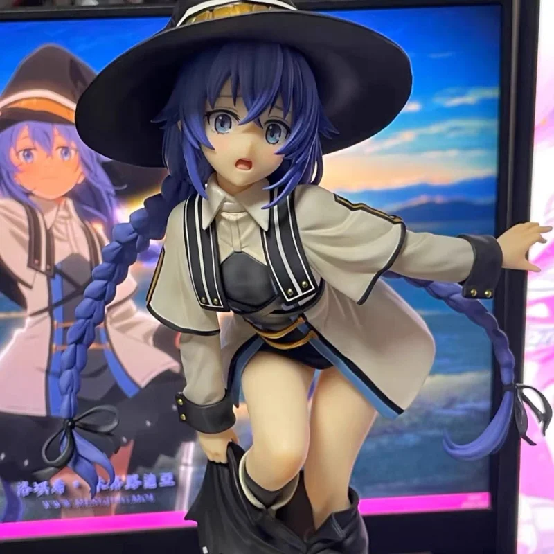 

23cm Magician Roxy Migurdia Action Figure Mushoku Tensei：Jobless Reincarnation Anime Figure PVC Collection Model Doll Toys Gifts