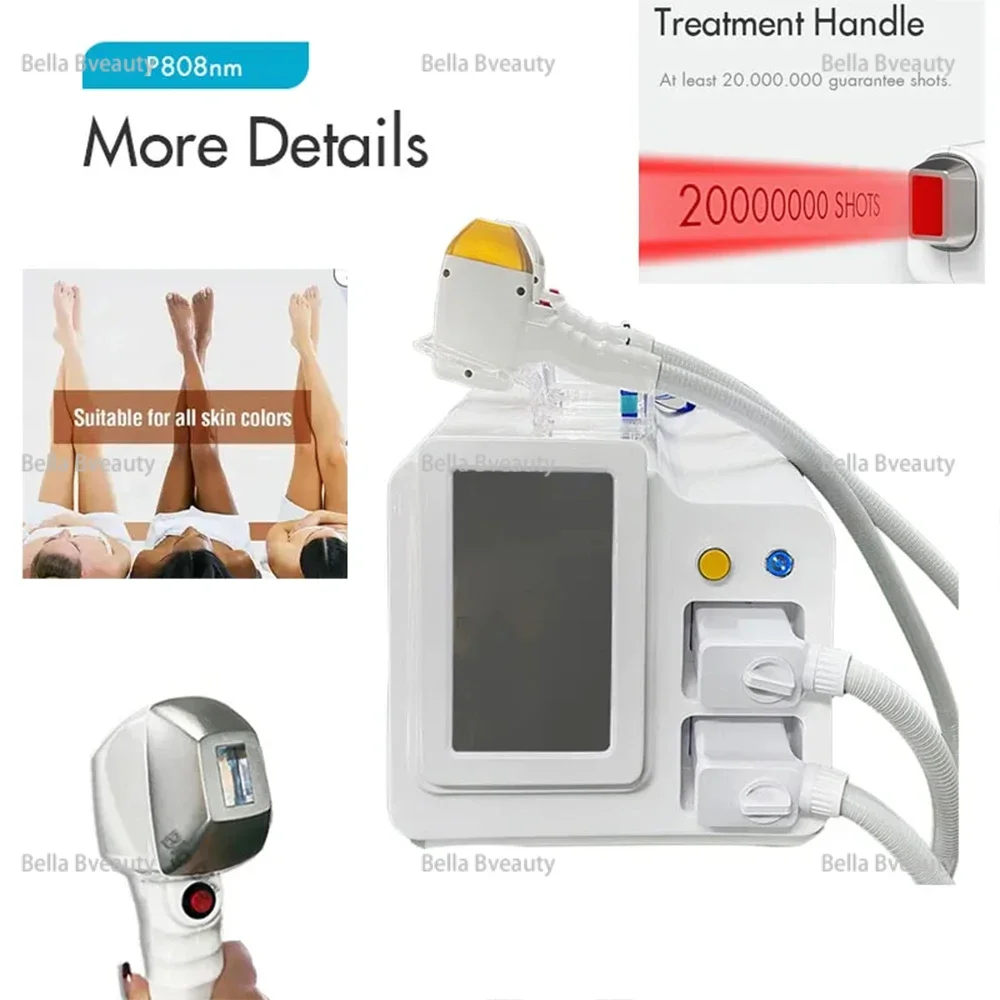 2024 BEST 808nm Diode Laser Hair Removal Machine 755 808 1064 Hair Removal Laser Remove Hair