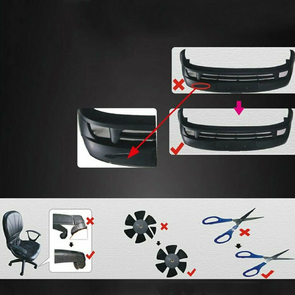 1200 Stuks Lassen Nail Hot Nietmachine Nietjes 0.6/0.8 Mm Voor Plastic Lasser/Auto Bumper Reparatie Melt platte Golf Lassen Soldeerbout