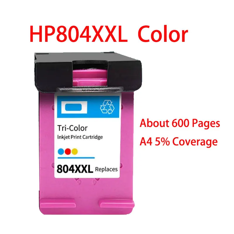 Compatible Ink Cartridge For HP804 804XL 804XXL Envy Photo 7134 7155 7158 7164 7800 7820 7822 7830 7855 7858 7864 Printer