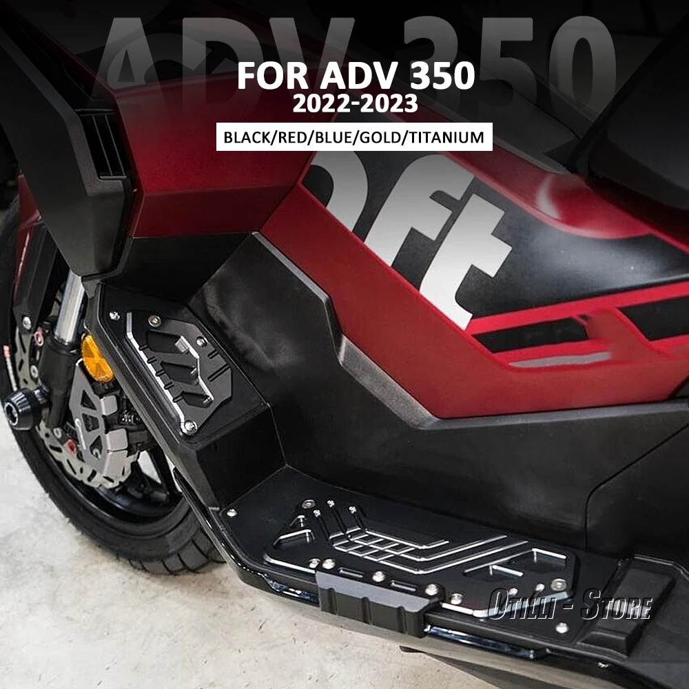 New For HONDA ADV350 ADV-350 ADV 350 adv 350 2022 2023 Motorcycle Accessories Footrest Footpads Foot Pegs Pedals Plate Pads