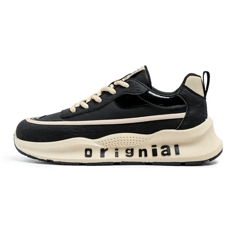 

Men's motorcycle new trend versatile low top sports and leisure shoes breathable and comfortable men's shoes